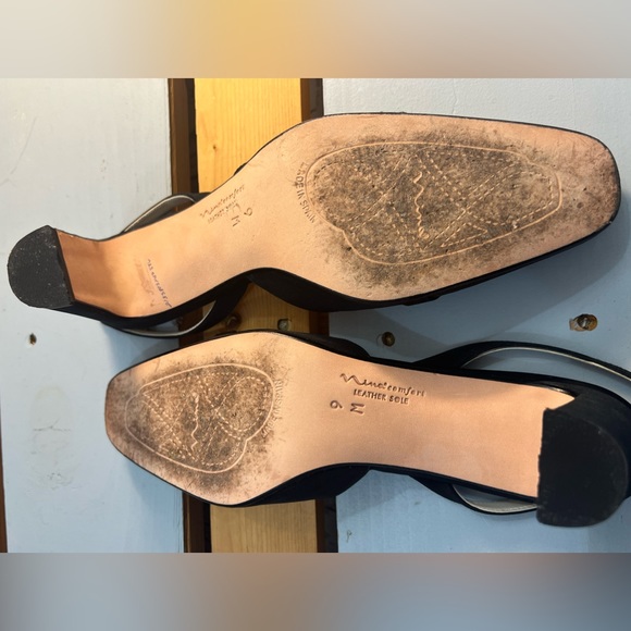 NINA Comfort Round Toe Block Heel Slingback in US 9 - Picture 7 of 8